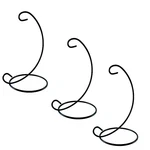 Tall Ornament Display Stands Wrought Iron Black Pack 13" High #1466-13. Fixed Price $21.99.