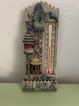 Spoontiques Resin Fireman Thermometer Bird House Indoor Outdoor. Fixed Price $12.00.