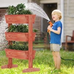 Cedar Vertical Garden Bed Elevated Indoor Herb Planter Box Grow Vegetable Flower. Fixed Price $52.93.