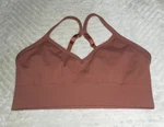 Lululemon 10/L Ebb To Street Bra Ancient Copper Brown Rust Red. Fixed Price $35.00.
