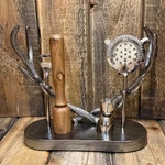 Pottery Barn Woodland Stag Tool Set - Accessories Antler Stand Rustic. Fixed Price $99.00.