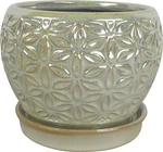 Southern Patio CRM-047100 8 In. Elora PLANTER44; Pearl, White. Fixed Price $64.73.