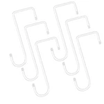 Pack 2X6 Inch Vinyl Fence Hooks Powder Coated Steel Patio Hangers. Fixed Price $15.19.
