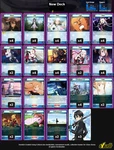 Union Arena Sword Art Online Purple Yuna Anime Deck Song & Survivor Tcg. Fixed Price $45.00.