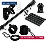 5 Ft Kit For Outside House, Stainless Steel Wall Mount With 2. Fixed Price $26.45.