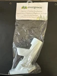 Evergreen 2-POSITION Cast Iron White Flag Pole Bracket 45 & 90 With Screws New. Fixed Price $10.99.