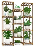 Homkirt Plant Stand Indoor Outdoor, 11 Tier Reinforced Assorted Item Shapes. Fixed Price $53.03.