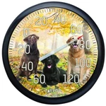 New Taylor 6703N Large 13" Dial Dogs Indoor Outdoor Thermometer 5489687. Fixed Price $11.49.