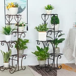 5-TIER Wrought Iron Plant Stand Elegant Flower Pot Rack For Indoor & Outdoor. Fixed Price $52.40.