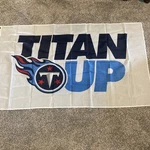 Up Flag Titans 5 X 3 Tennessee Nfl. Fixed Price $9.95.