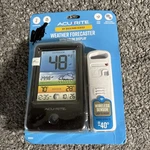 Acurite Lcd Weather Forecaster 00503W1 Color With Power Cord & 00606TXA1 Sensor. Fixed Price $29.67.