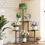 Unho 6 Tiered Xxl Corner Plant Shelf Multiple Potted Flower Stand Balcony Garden. Fixed Price $56.99.