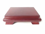 Solid Wood Base Rectangle Display Stand For Vase,jar,statue,bowl 5.5 L-4. Fixed Price $38.99.