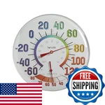Taylor Metal Wall Indoor Outdoor Thermometer And Hygrometer Easy To Read. Fixed Price $53.67.