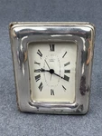 Vintage Florence 925 Sterling Silver Frame Clock. Fixed Price $49.99.