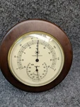 Bey Berk International Thermometer And Hygrometer Made France 5 1/2" Dia.. Fixed Price $29.70.