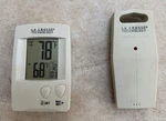 La Crosse Technology Wireless Thermometer Model WS-9006U Tested. Fixed Price $19.99.
