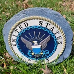 United States Navy Garden Stone. Fixed Price $22.00.