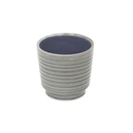 Cheungs Gray Rippled Ceramic Planter. Fixed Price $25.79.