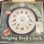 Mark Feldstein Singing Bird Clock 25TH Anniversary Edition Songs Wall. Fixed Price $27.99.