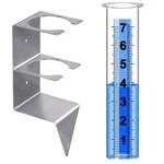 Timenued Rain OUTDOOR,7" Gauges Outdoors Best Rated With. Fixed Price $16.09.