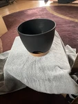 Set Of Four Planter Pots, Color Brown/black. Fixed Price $10.00.