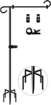 51 Inch Tall Garden Flag Stand Holder With Prong Base, Yard Pole Holde.... Fixed Price $21.90.