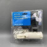 Nylon Adjustable Flag Bracket Pole Holder F-brk-cs White 4 Screws New. Fixed Price $9.97.