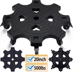 20 Inch Plant Caddy With - SIZE:2IN,WHEEL QTY:9PCS,LOAD:500LBS. Fixed Price $49.23.