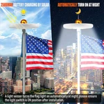 Outdoor Solar Flag Pole Light 28 Led Waterproof Yard Garden Patio Camping Lamp. Fixed Price $25.49.