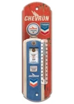 New! Chevron Standard - Indoor Outdoor Metal Tin 17" Thermometer Nostalgic 40263. Fixed Price $19.99.