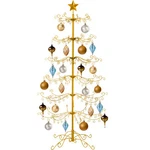 Best Choice Products Wrought Iron Tree Ornament Display Easy Assembly Stand 6FT. Fixed Price $109.99.