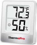 Thermopro TP49 Digital Hygrometer Indoor Thermometer Humidity Oyster White. Fixed Price $15.99.