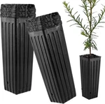 50PCS Plastic Deep Plant Nursery Tall Seedling. Fixed Price $19.50.