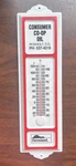 Vintage 13 Consumer Co-op Oil Farmland Rosholt, Sd South Dakota Thermometer. Fixed Price $29.99.