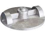 Flagpole Truck -extra Heavy Duty Eder Hxdt Aluminum- For External Halyard. Fixed Price $980.00.