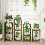 Bamworld 4 Sets Of Package Plant Stands Indoor Combo Shelves Outdoor Wo.... Fixed Price $43.35.