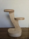 Stand Wooden Handmade From Maple With Three Tiers For Small. Fixed Price $40.00.