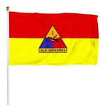 Fyon Uniformed Services Army Banner The 1ST Armored Division Flag 3X5FT. Fixed Price $27.09.