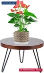 Plant Stand Indoor Outdoor, Wooden Stool, Mid Century For. Fixed Price $21.04.