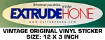 Extrudehone Whatever You Drive It' Ii Fly - Vintage Original Decal Sticker. Fixed Price $7.27.