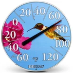 Ezread 12.5" Hanging Dial Thermometer Outdoor/indoor Hummingbird Design. Fixed Price $49.74.