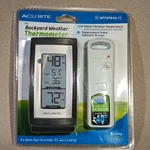 New Acurite Wireless Backyard Weather Thermometer Outdoor / Indoor Sensor -40 F. Fixed Price $18.99.