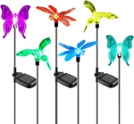 Oxyled Solar Garden Stake Lights 6 Pack Outdoor Figurine Lighting Color C.... Fixed Price $46.69.