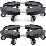 Treegun 2 Pack Plant Caddy With Wheels Heavy Duty 8 Lockable Casters, Ro.... Fixed Price $78.97.