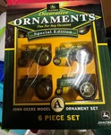 John Deere Tractor Decorative 6 Ornament Set Party Patio Indoor Outdoor #3004. Fixed Price $9.99.