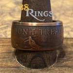Copper "don't Tread Me" Gadsten Flag Coin Ring Toz Usa America Size 7-14. Fixed Price $59.99.