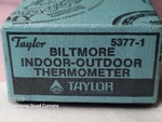 Vintage Taylor Wall Thermometer Model # 5377-1. Fixed Price $22.50.