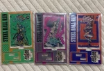 Jojo Caravan Steel Ball Run Acrylic Stands #'s 14, 8, 18. Fixed Price $84.00.