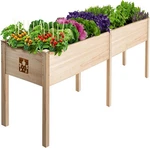 Raised Garden Bed With Legs 72X23X30 Cedar Elevated Planter. Fixed Price $99.99.